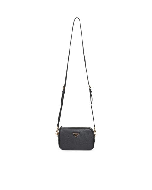 Prada White Logo Shoulder Bag