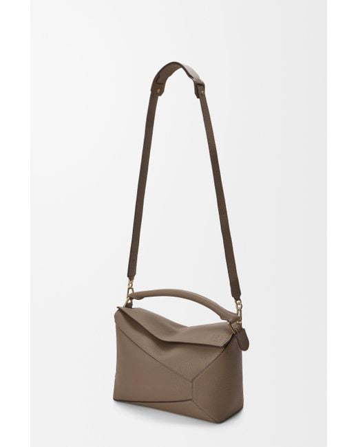 Loewe Brown Medium Puzzle Edge Bag