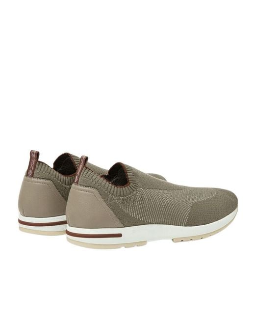 Loro Piana Gray 360 Lp Flexy Walk Sneaker for men