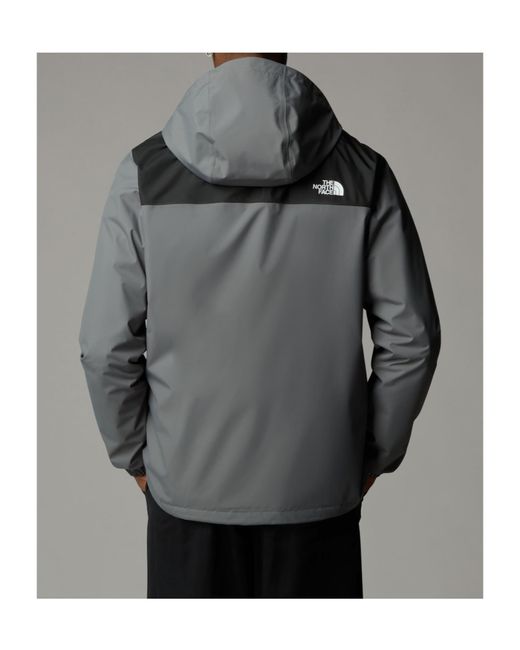 The North Face Gray Antora Hooded Jacket for men