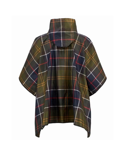 Barbour Black Plaid Waterproof Hooded Jacket for men