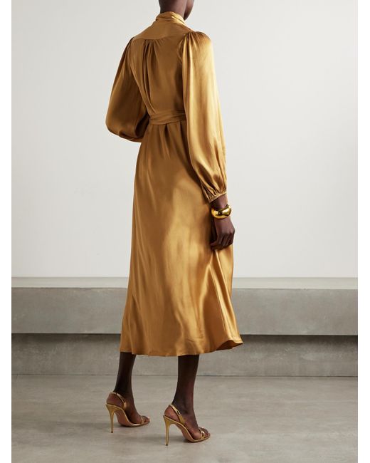 Zimmermann Natural Bow Dress