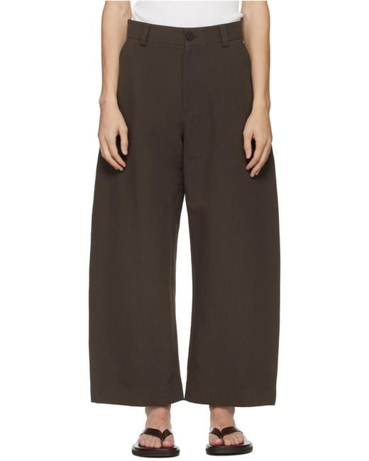 Studio Nicholson Green Levy Pant for men