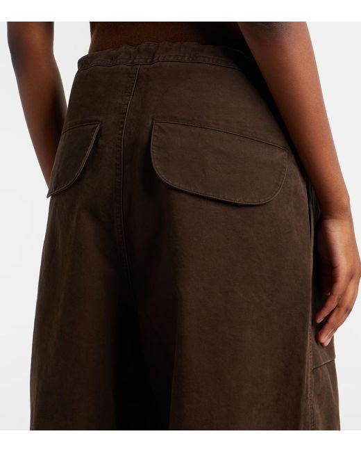 Entire studios Brown Cotton Cargo Pants