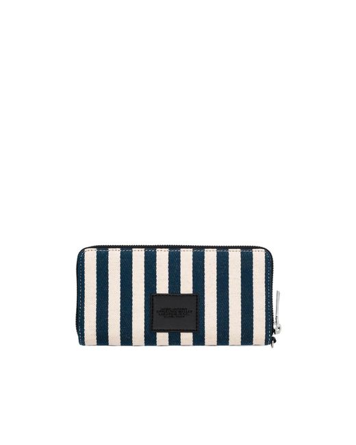 Marc Jacobs Blue Striped Wallet