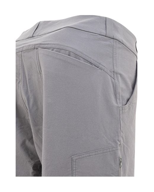 Arc'teryx Gray Belt-Loop Casual Pants for men