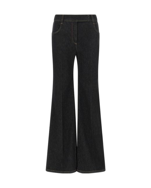 Brunello Cucinelli Black Belt Loop Jeans