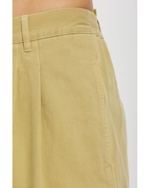 Isabel Marant Yellow Casual Trousers With Belt Loops for men