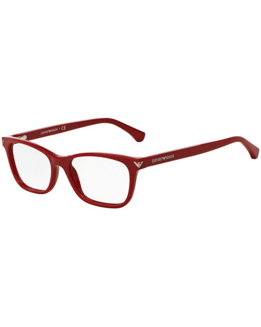 Emporio Armani White Logo Flat Mirror