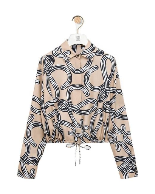 Loewe White X Paula's Ibiza Long-Sleeves Shirt