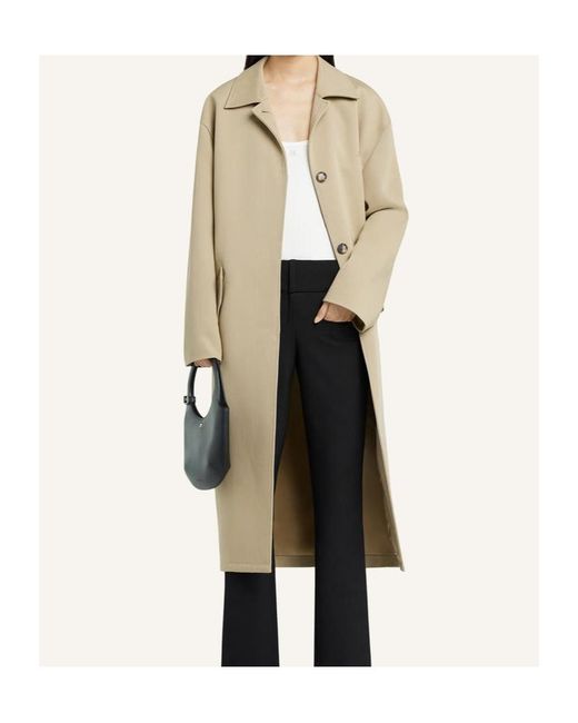 Courreges Natural Cocoon Coat