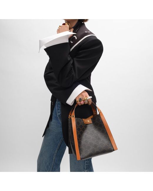 Céline Black Small Cube Bag