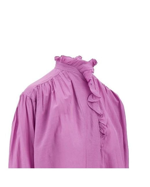 Isabel Marant Purple Isabel Marant Étoile Pamias Top