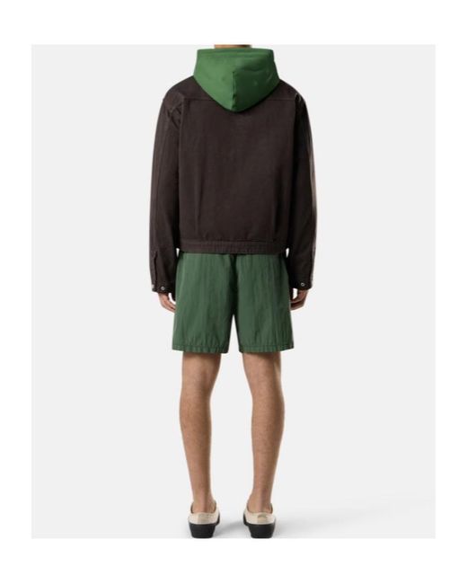 Stone Island Black Marina Zip-Front Jacket for men