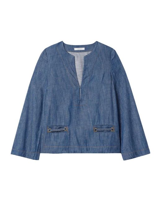 Zimmermann Blue Denim Tunic
