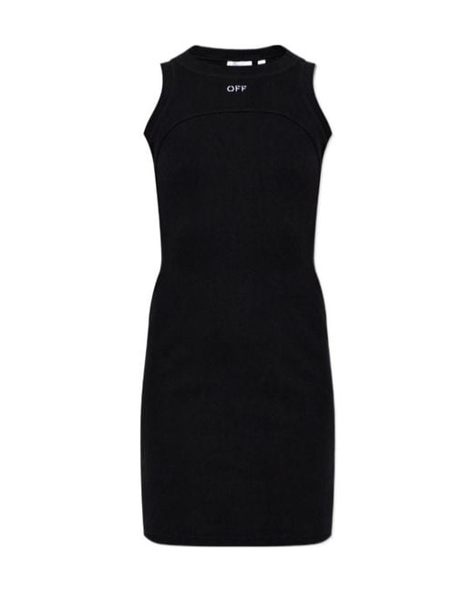 Off-White c/o Virgil Abloh Black Sleeveless Dress