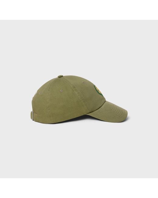 Céline Green Richelieu Cap for men