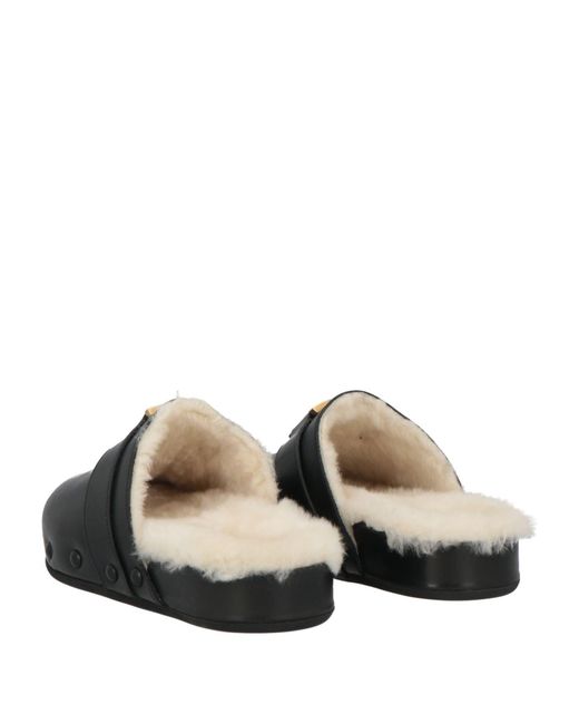 Chloé Black Mules And Clogs