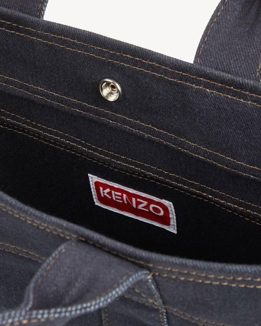 KENZO Blue Tulip' Small Tote Bag for men