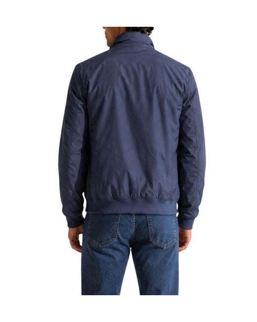K-Way Blue Long-Sleeve Jacket for men