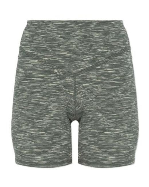 The Upside Gray Reversible Patterned Performance Shorts