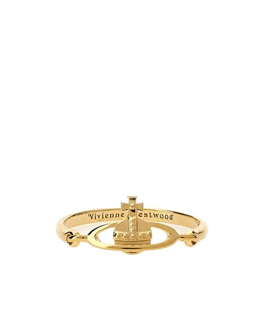 Vivienne Westwood Metallic Vendome Ring for men