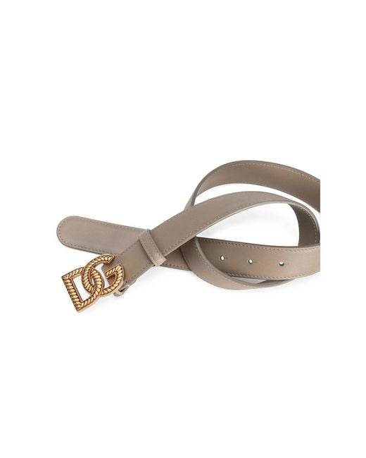 Dolce & Gabbana Natural Belts