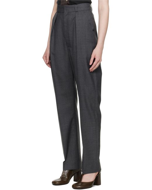 Lemaire Blue Salomon Dropped Crotch Soft Pants