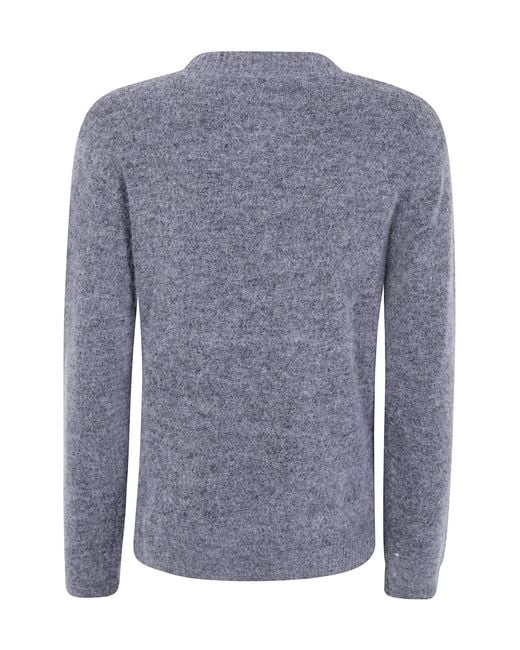 Seventy Blue V-Neck Jumper