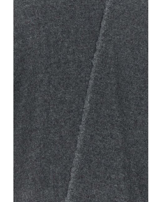 MM6 by Maison Margiela Gray V-Neck Knitted Top