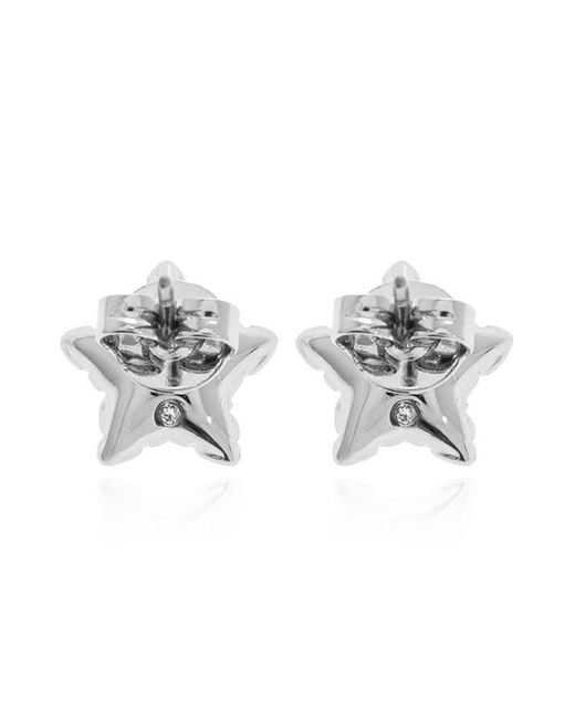 Marc Jacobs White Star Balloon Stud Earrings