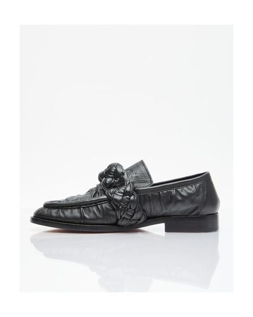 Bottega Veneta Black Knot Adorn Love Shoes
