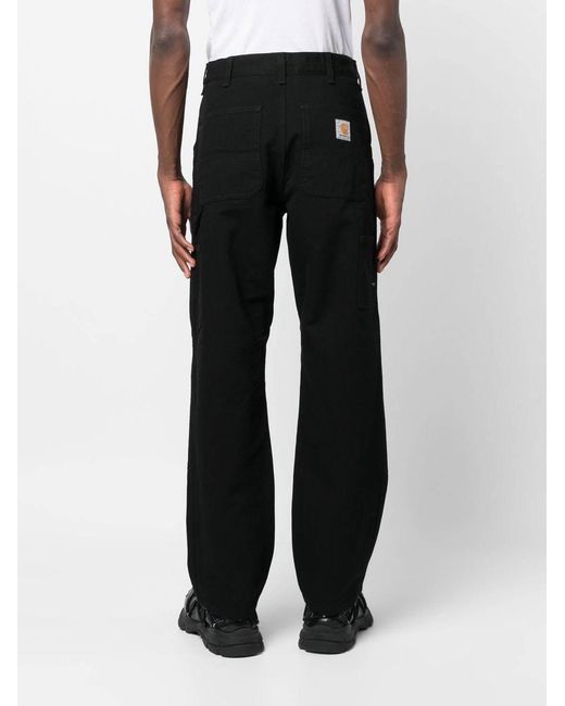 Carhartt Black Double Knee Pants for men