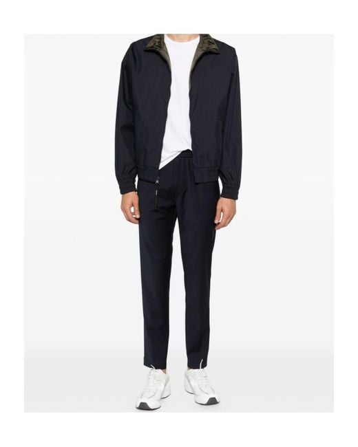 Aspesi Blue Reversible Casual Jacket for men