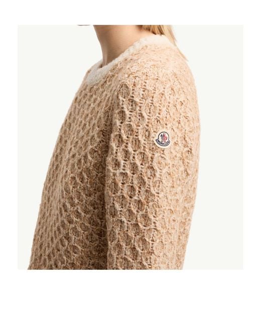 Moncler Natural Wool Blend Jumper