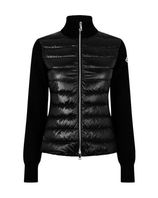 Moncler Black Zipper Down Jacket