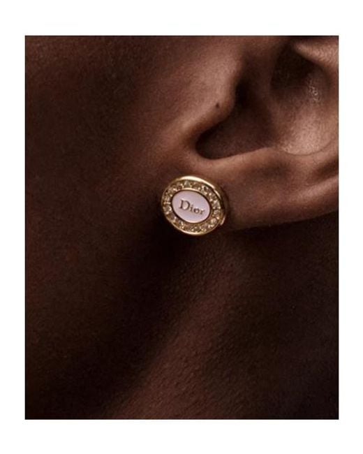 Dior Brown Core Earrings