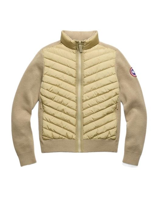 Canada Goose Natural Hybridge Knit Jacket
