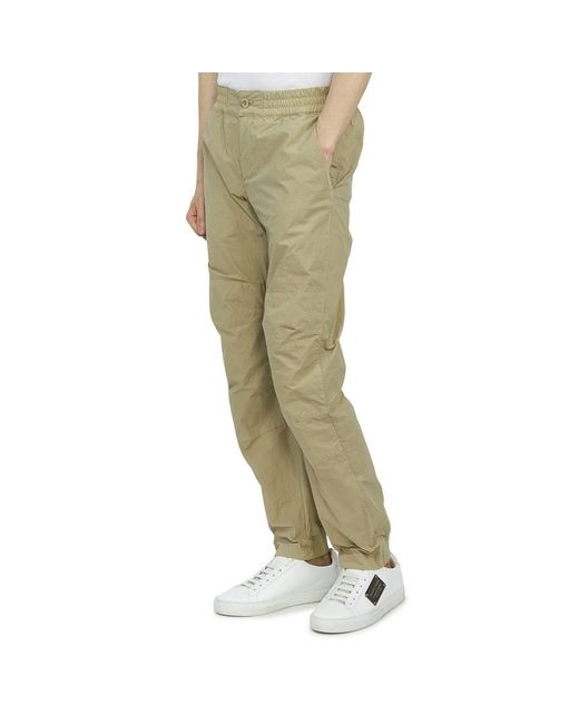 C P Company Green Loose Waist Casual Pants for men
