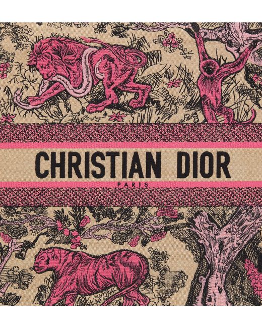 Dior Pink Large Iviera Book Tote