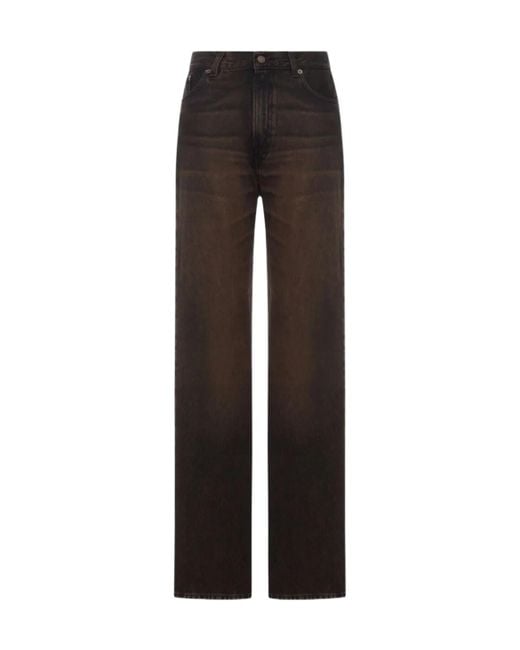 Haikure Multicolor Wide-Leg Denim Trousers
