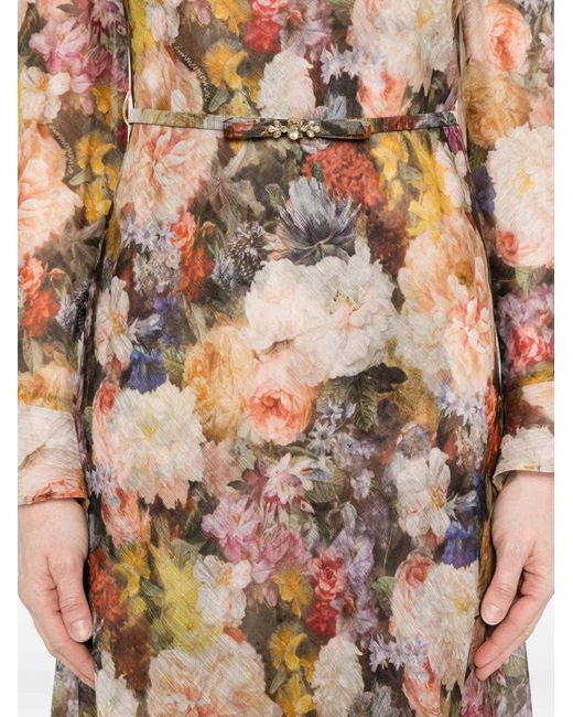 Zimmermann Natural Alchemy Sheath Maxi Dress