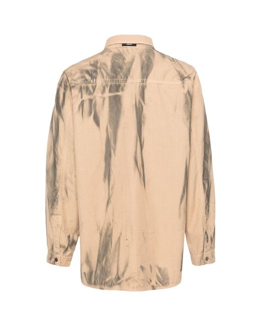 MSGM Natural Long-Sleeved Shirt for men