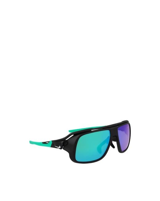 Nike Blue Flyfree Soar Pilot Frame Sunglasses for men