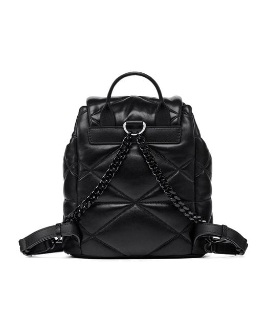 MCM Black Travia Backpack