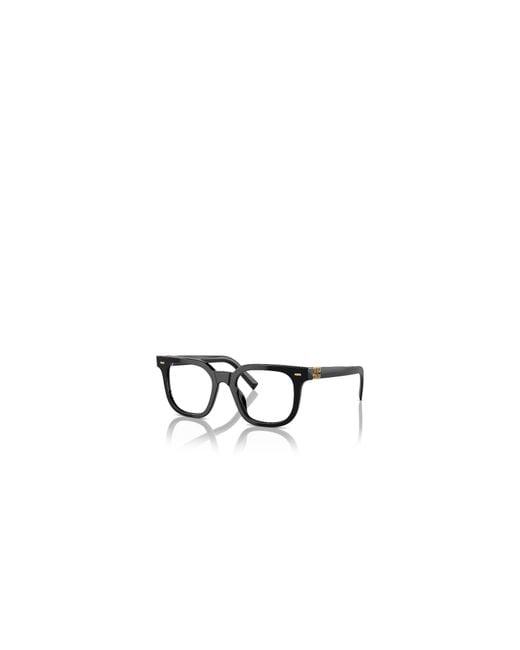 Miu Miu White Eyewear Square-Frame Glasses