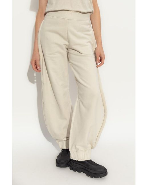 Moncler Natural X Willow Smith Logo Patch Track Pants