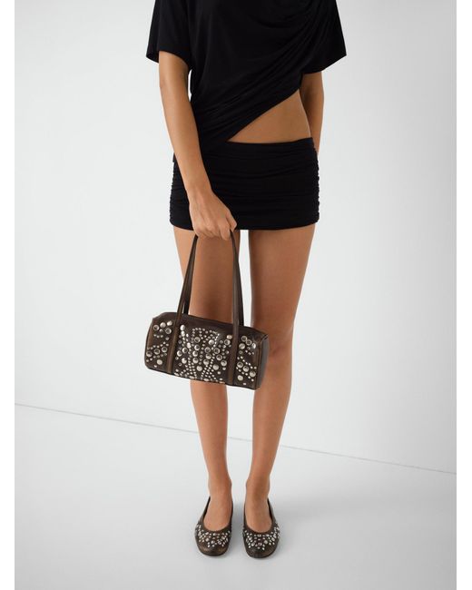GIMAGUAS Black Daria Mini Skirt