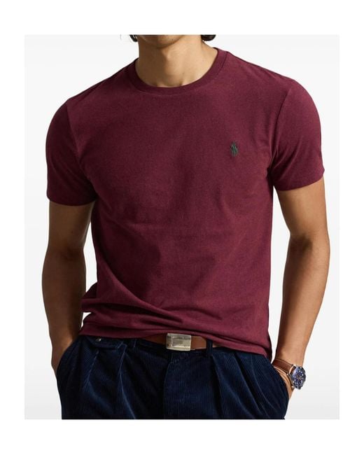 Polo Ralph Lauren Pony Embroidered Crewneck T-Shirt for men