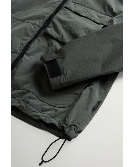 Woolrich Black Olmetex Jacket for men